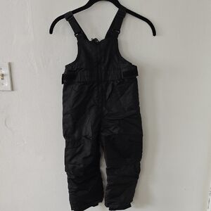 Cat & Jack Black Snow Bib Overalls
